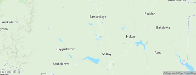 Buribay, Russia Map