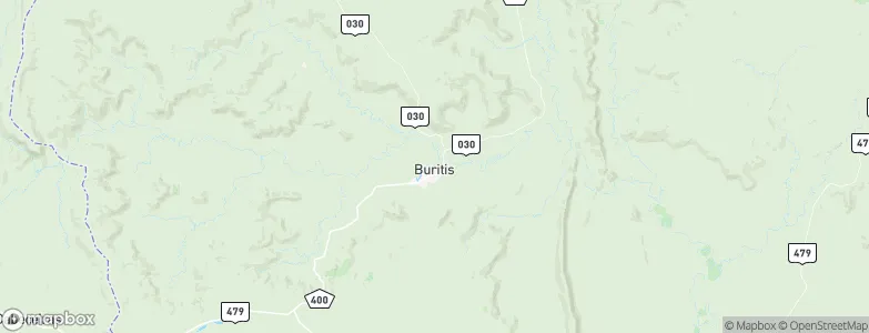Buritis, Brazil Map