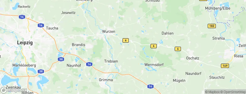 Burkartshain, Germany Map