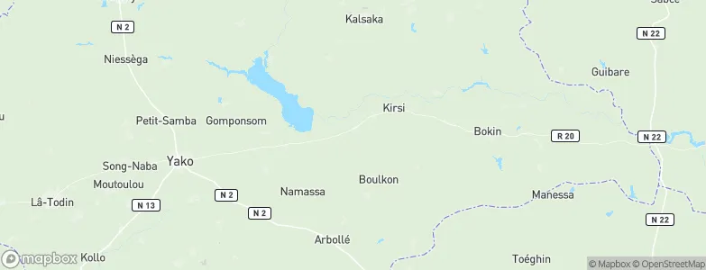 Burkina Faso, Burkina Faso Map
