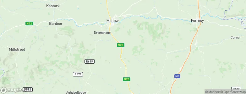 Burnfort, Ireland Map