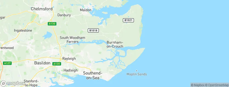 Burnham-on-Crouch, United Kingdom Map