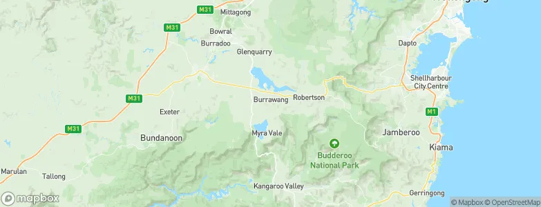 Burrawang, Australia Map