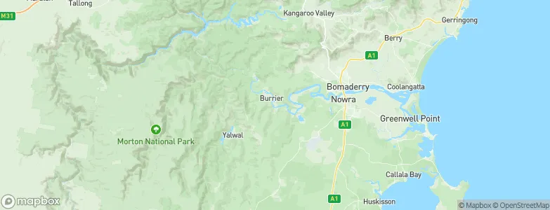 Burrier, Australia Map