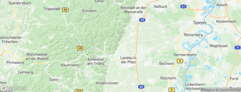 Burrweiler, Germany Map