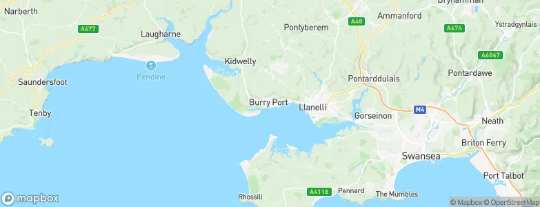 Burry Port, United Kingdom Map