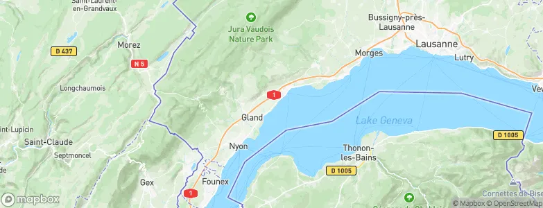 Bursinel, Switzerland Map