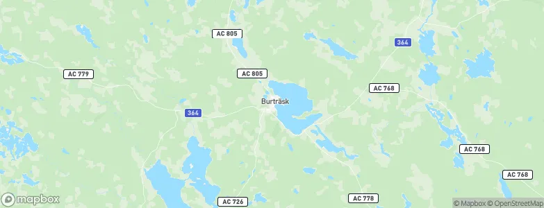 Burträsk, Sweden Map