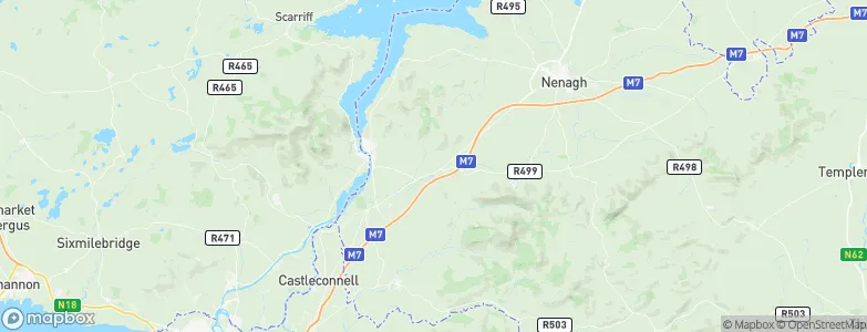 Bushfield, Ireland Map