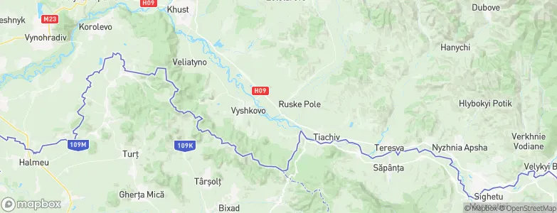 Bushtyno, Ukraine Map