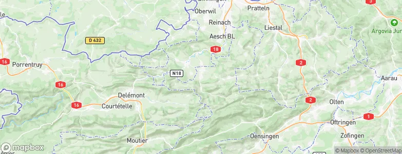 Büsserach, Switzerland Map
