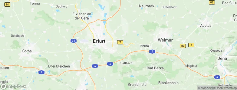 Büßleben, Germany Map