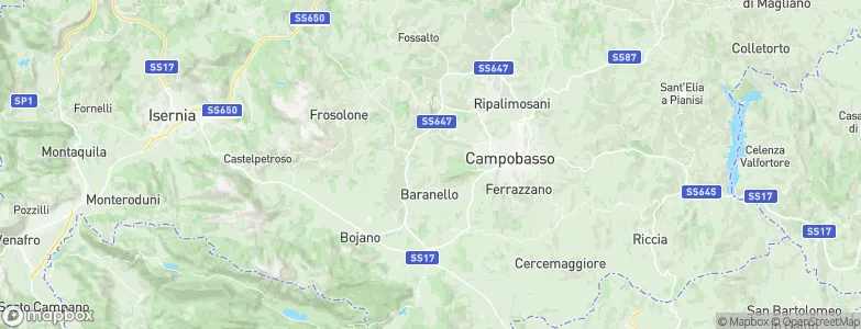 Busso, Italy Map