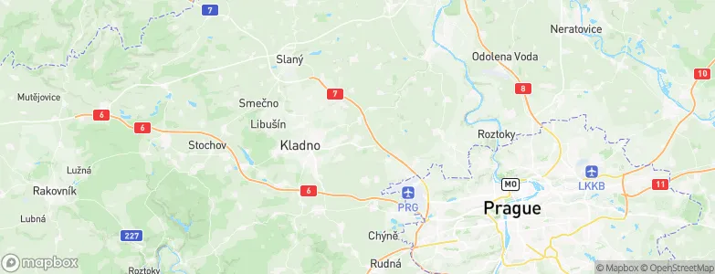 Buštěhrad, Czechia Map