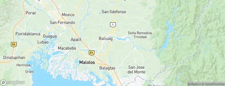 Bustos, Philippines Map