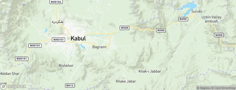 But Khāk, Afghanistan Map