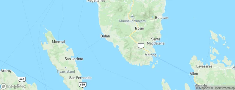 Butag, Philippines Map