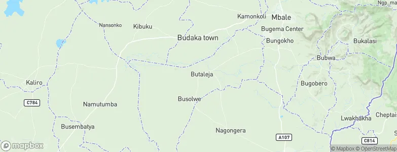 Butaleja, Uganda Map