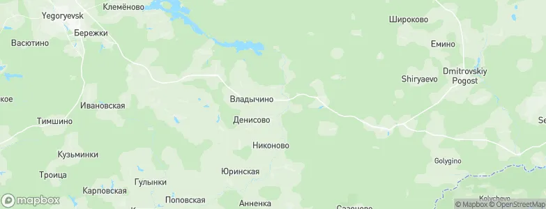 Butovo, Russia Map