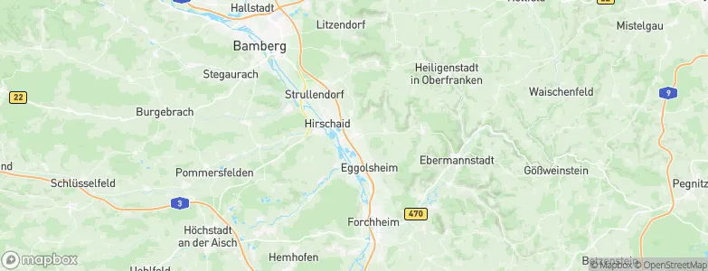 Buttenheim, Germany Map