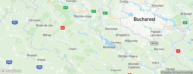 Buturugeni, Romania Map