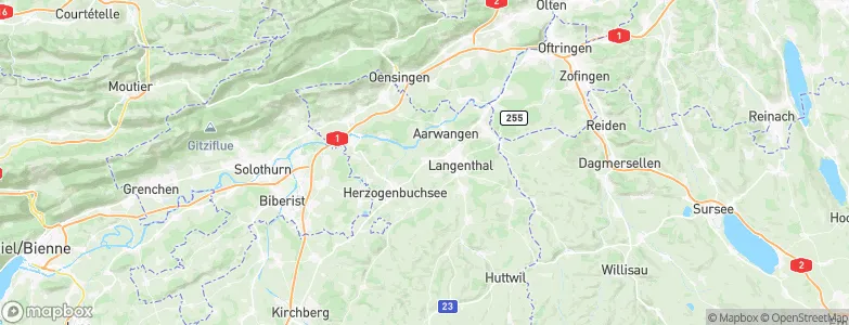 Bützberg, Switzerland Map