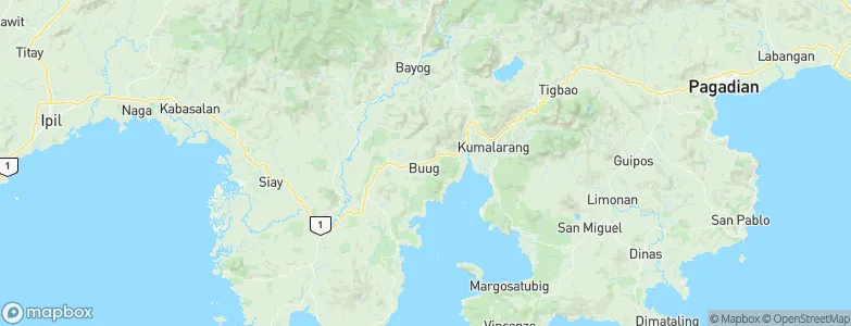Buug, Philippines Map