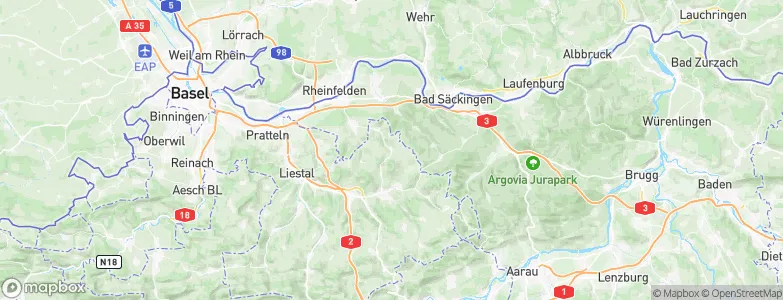 Buus, Switzerland Map