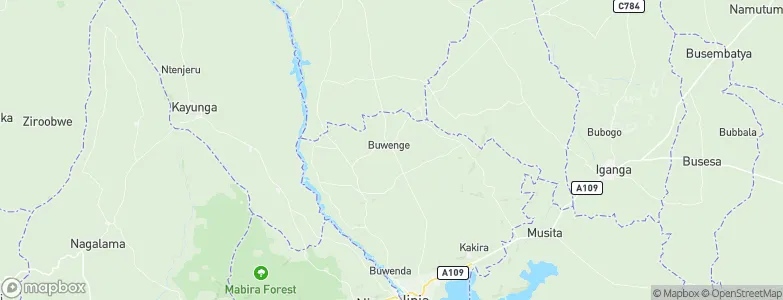 Buwenge, Uganda Map