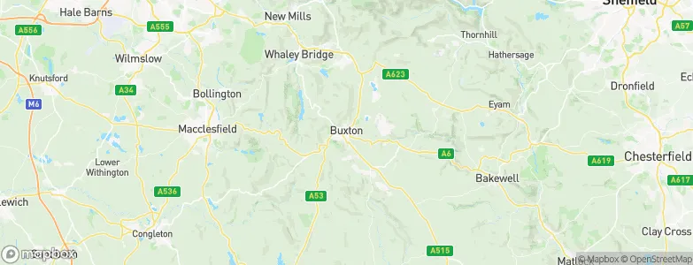 Buxton, United Kingdom Map