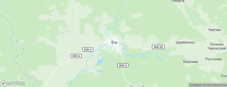 Buy, Russia Map