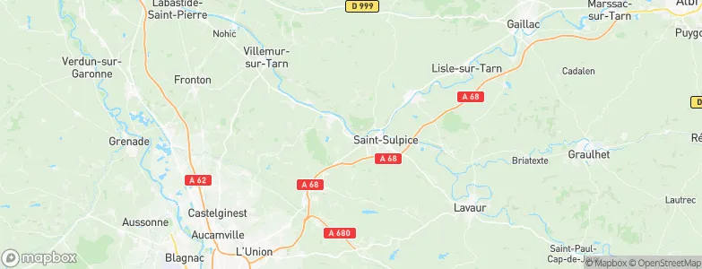 Buzet-sur-Tarn, France Map