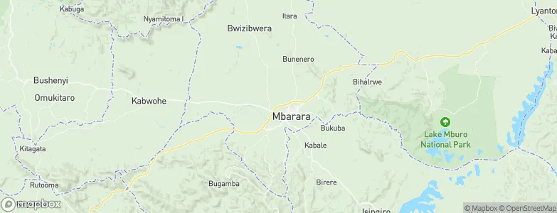 Bwizibwera, Uganda Map