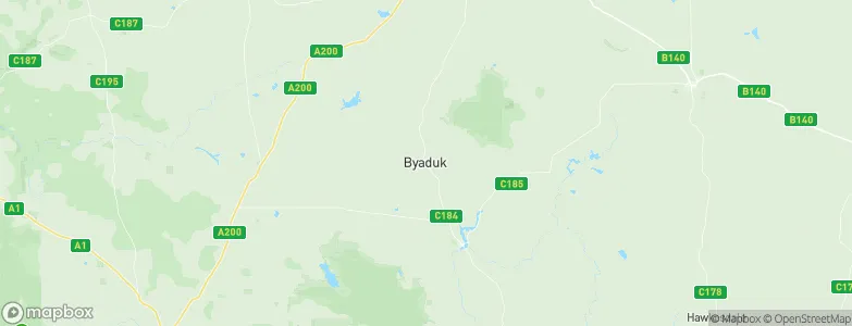 Byaduk, Australia Map