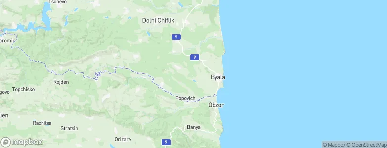 Byala, Bulgaria Map