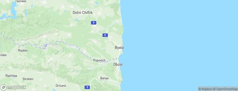 Byala, Bulgaria Map