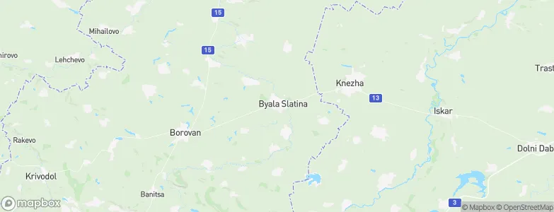 Byala Slatina, Bulgaria Map