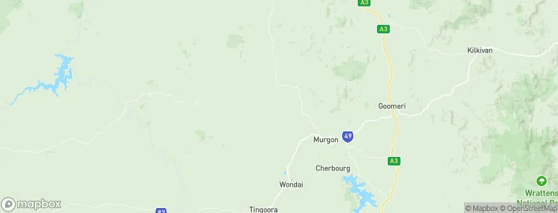 Byee, Australia Map
