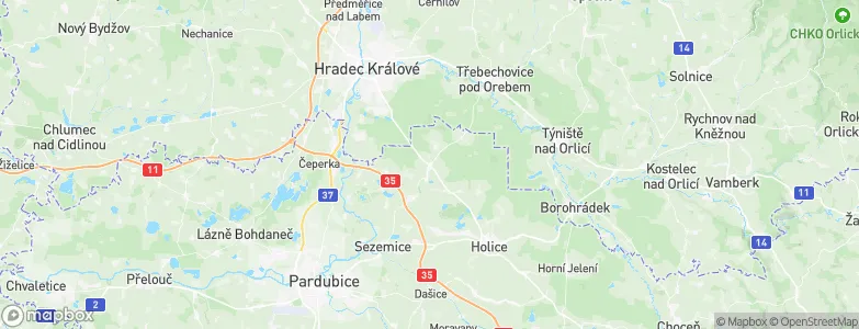 Býšť, Czechia Map