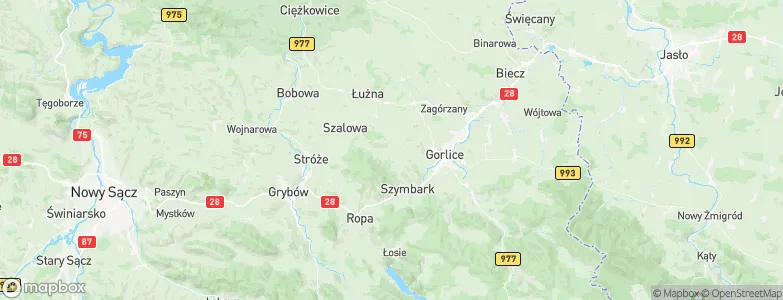Bystra, Poland Map