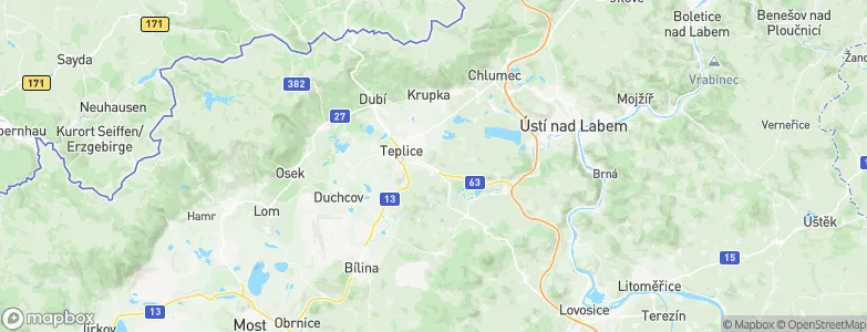 Bystřany, Czechia Map
