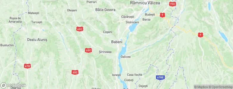 Băbeni, Romania Map