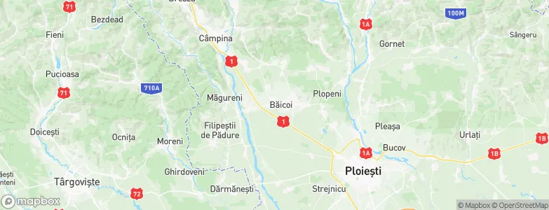 Băicoi, Romania Map