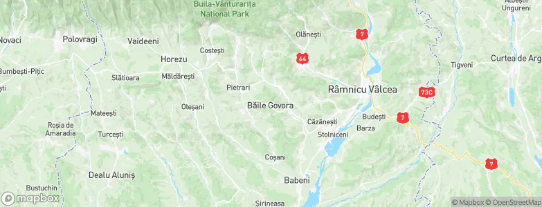 Băile Govora, Romania Map