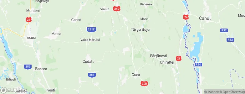 Băleni, Romania Map