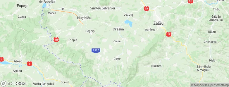 Bănişor, Romania Map