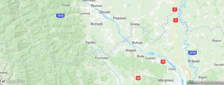 Bărcăneşti, Romania Map
