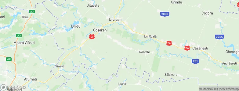 Bărcăneşti, Romania Map