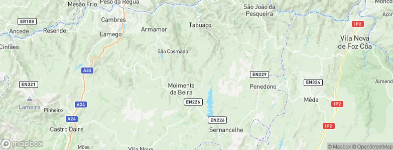 Cabaços, Portugal Map
