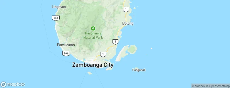 Cabaluay, Philippines Map